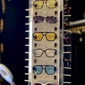Stylish Black and Yellow Women's Sunglasses